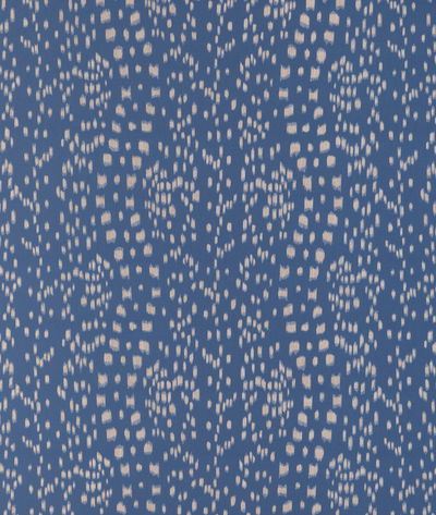 Brunschwig & Fils Les Touches Reverse Blue Fabric