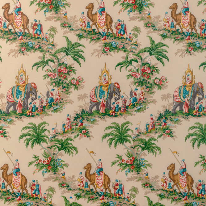 Brunschwig &amp; Fils Beauport Promenade Garden Fabric