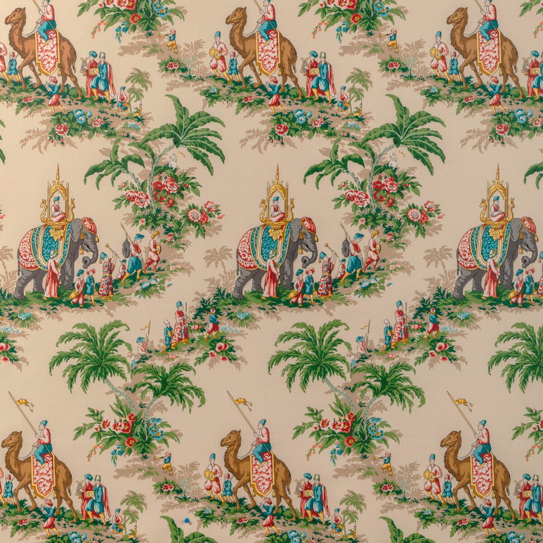 Brunschwig &amp; Fils Beauport Promenade Garden Fabric