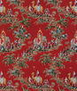 Brunschwig & Fils Beauport Promenade Red Fabric