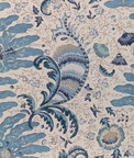 Brunschwig & Fils Riviere Print Sky Fabric
