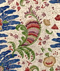 Brunschwig & Fils Riviere Print Blue Fabric