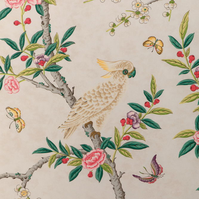 Brunschwig &amp; Fils Kanchou Print Multi Fabric