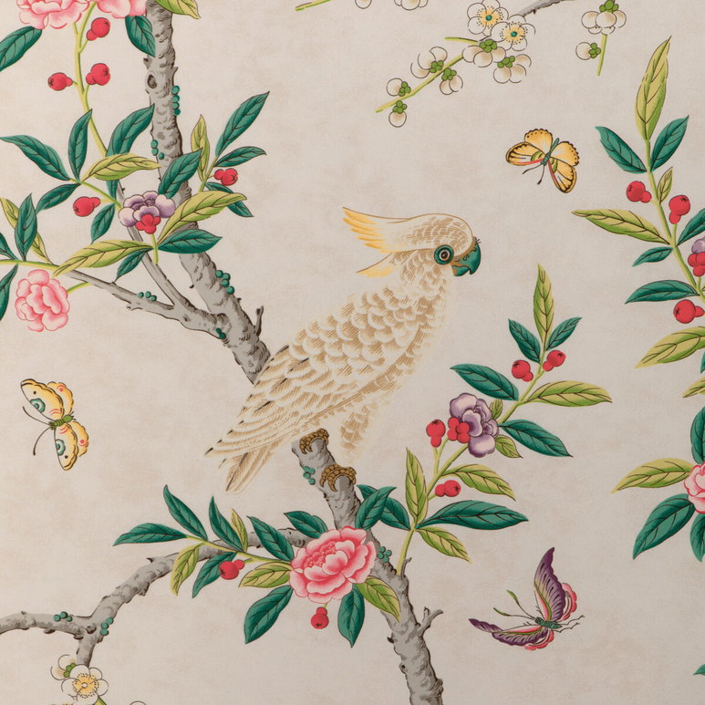 Brunschwig &amp; Fils Kanchou Print Multi Fabric