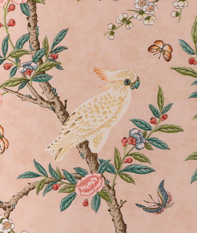 Brunschwig & Fils Kanchou Print Blush Fabric