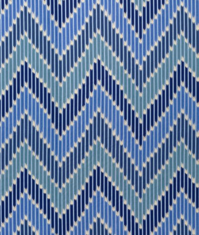 Brunschwig & Fils Cascade Print Blue/Sky Fabric