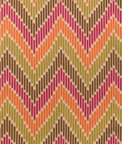 Brunschwig & Fils Cascade Print Berry/Leaf Fabric