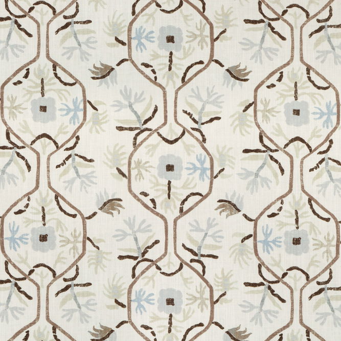 Brunschwig &amp; Fils Le Jasmin Print Pumice Fabric