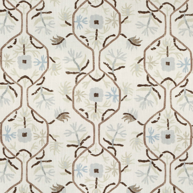 Brunschwig &amp; Fils Le Jasmin Print Pumice Fabric