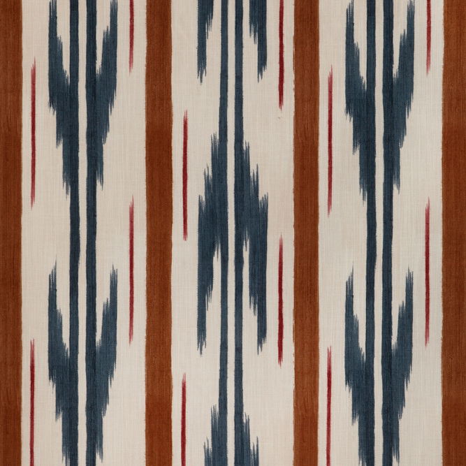 Brunschwig &amp; Fils Le Mistral Print Spice Fabric