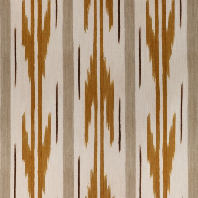 Brunschwig &amp; Fils Le Mistral Print Ocher Fabric
