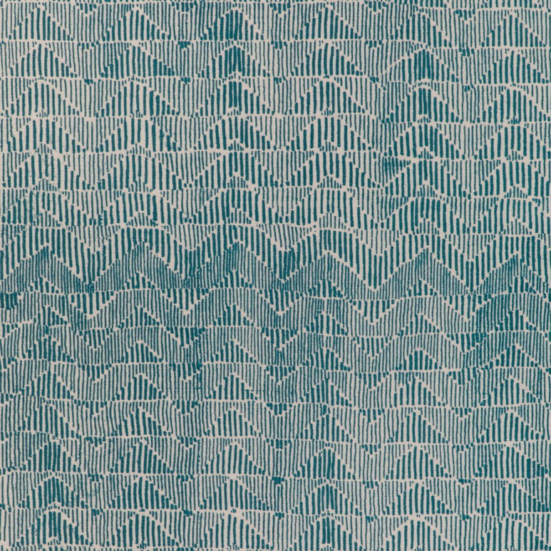Brunschwig &amp; Fils Les Cigales Print Teal Fabric