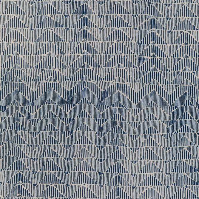 Brunschwig &amp; Fils Les Cigales Print Indigo Fabric