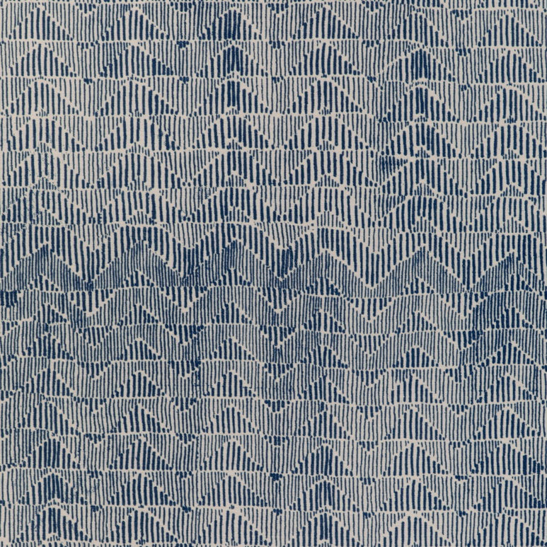 Brunschwig &amp; Fils Les Cigales Print Indigo Fabric