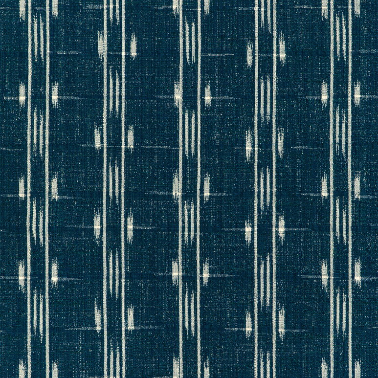 Brunschwig &amp; Fils Le Spritz Weave Indigo Fabric