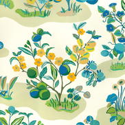 Brunschwig & Fils Pomelo Print Marine Fabric