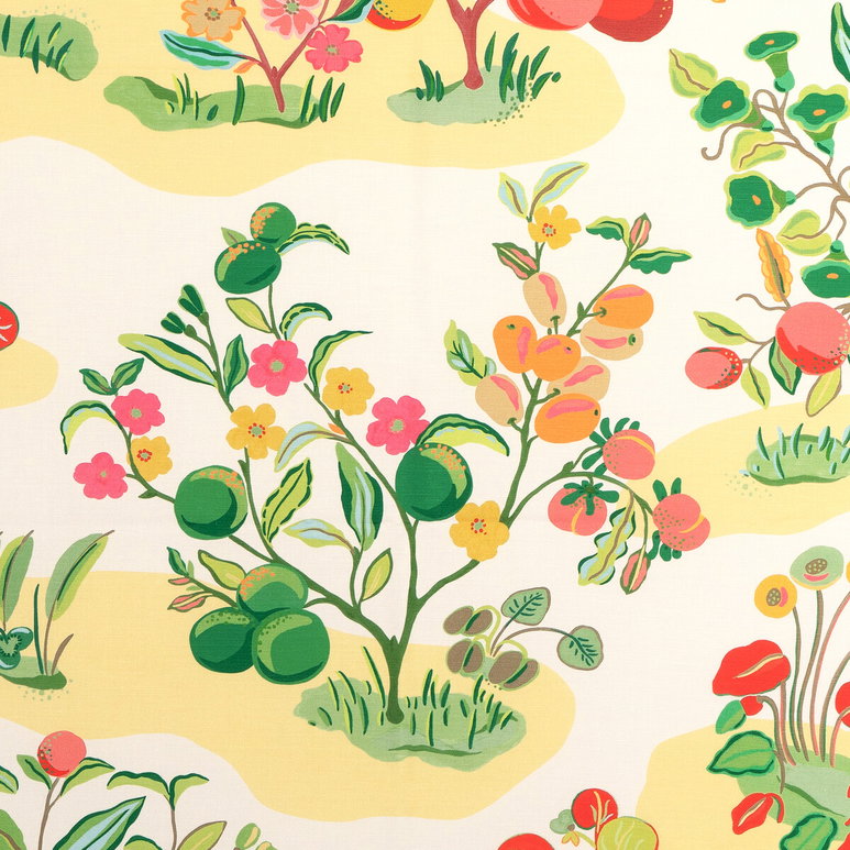 Brunschwig &amp; Fils Pomelo Print Spring Fabric