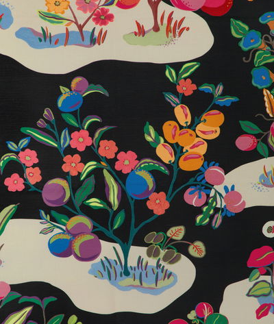 Brunschwig & Fils Pomelo Print Noir Fabric