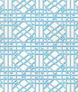 Brunschwig & Fils Pavilion Trellis Aqua Fabric