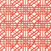 Brunschwig & Fils Pavilion Trellis Red Fabric