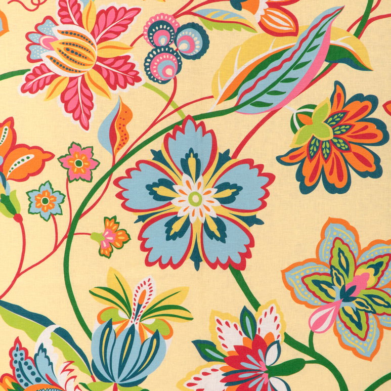 Brunschwig &amp; Fils Botanique Print Spring Fabric