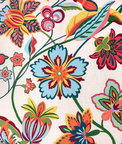 Brunschwig & Fils Botanique Print Berry Fabric