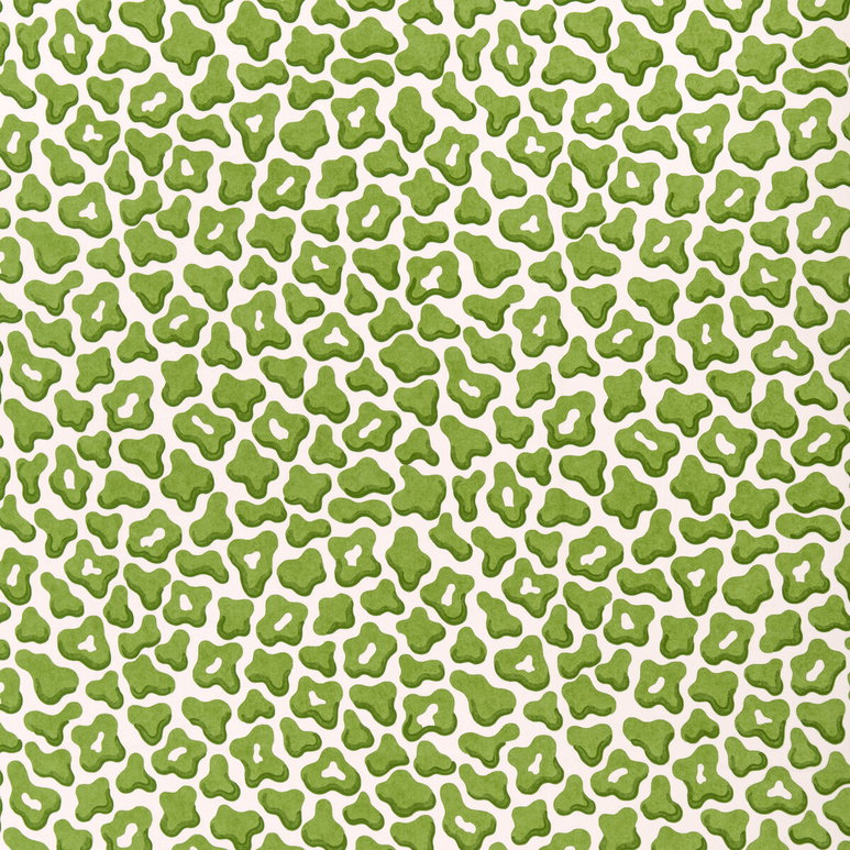 Brunschwig &amp; Fils Guepard Print Leaf Fabric
