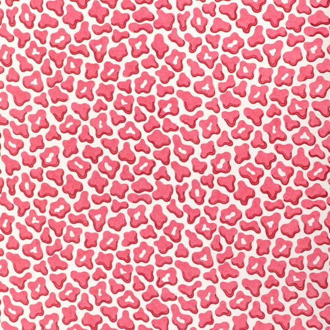 Brunschwig &amp; Fils Guepard Print Pink Fabric