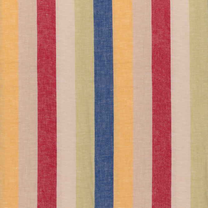 Brunschwig &amp; Fils Picnic Stripe Primary Fabric