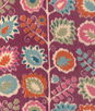 Brunschwig & Fils Rosendal Warp Print Plum Fabric