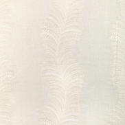 Brunschwig & Fils Rowan Embroidery Ivory Fabric