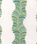 Brunschwig & Fils Rowan Embroidery Marine Fabric