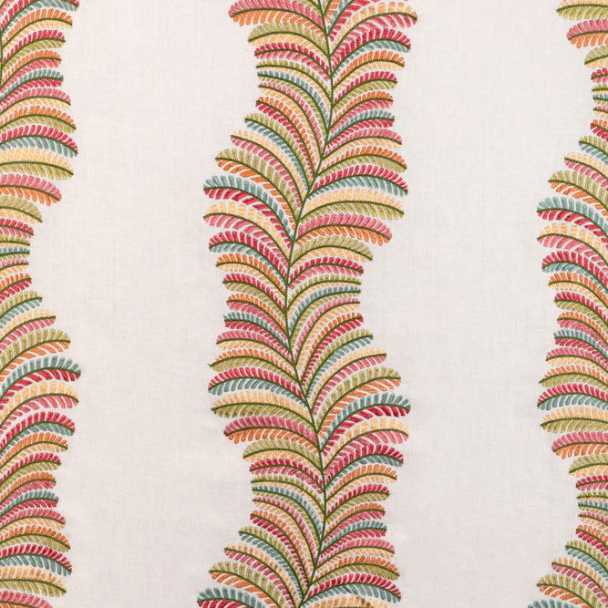 Brunschwig &amp; Fils Rowan Embroidery Spring Fabric