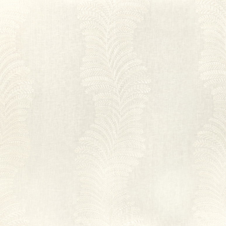 Brunschwig &amp; Fils Rowan Sheer Ivory Fabric