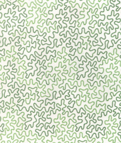 Brunschwig & Fils Bramble Embroidery Leaf Fabric