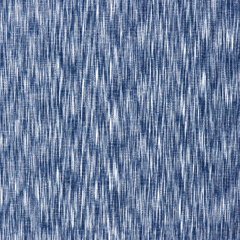 Brunschwig &amp; Fils Bretentot Strie Blue Fabric