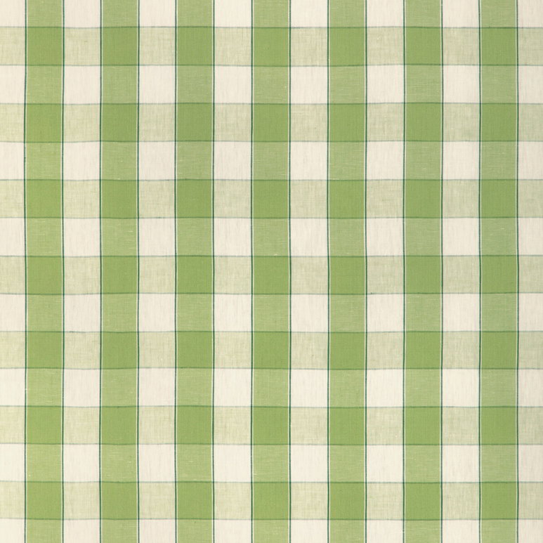 Brunschwig &amp; Fils Clemens Check Green Fabric