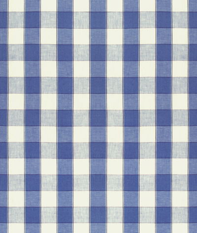 Brunschwig & Fils Clemens Check Blue Fabric
