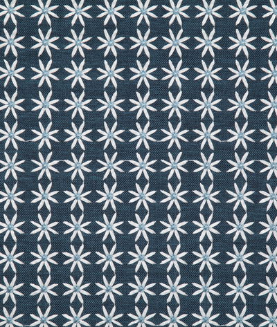 Pindler & Pindler Daisy Blue Fabric