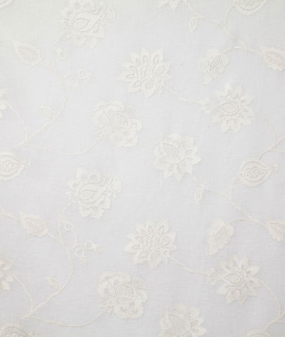 Pindler & Pindler Autumn White Fabric