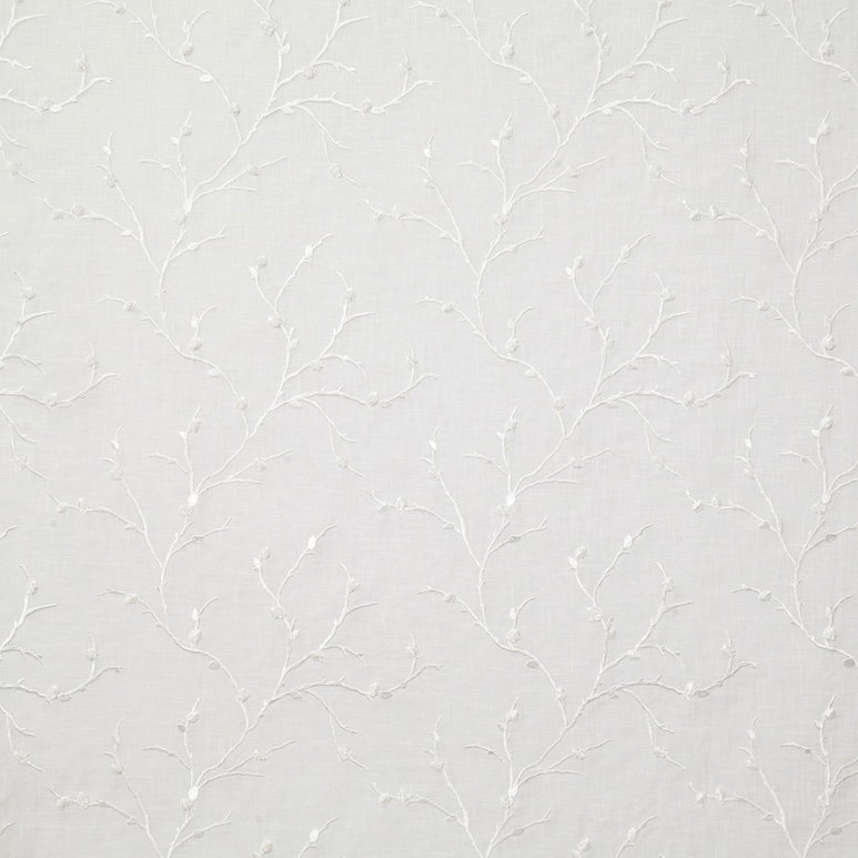 Pindler &amp; Pindler Maria White Fabric