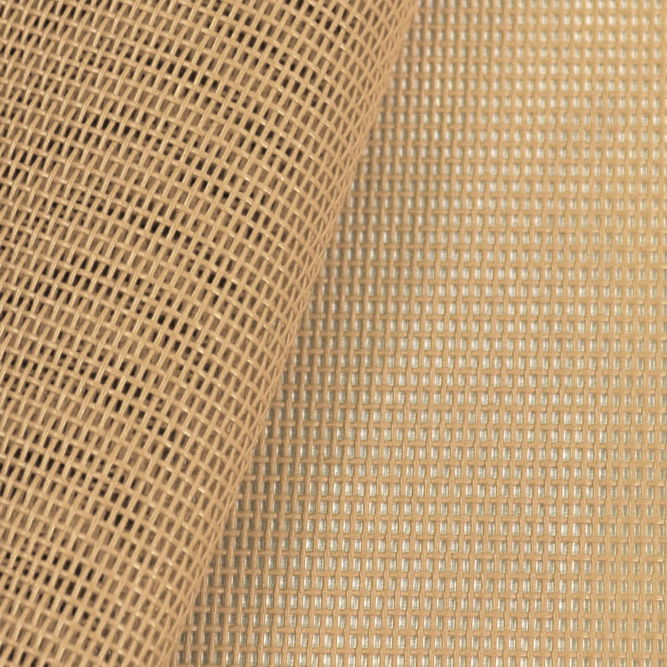 Phifertex Standard Solids Camel Outdoor Vinyl Mesh Fabric