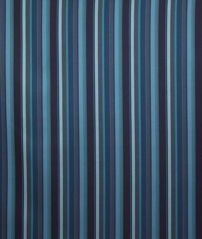 Pindler & Pindler Lodge Stripe Indigo Fabric