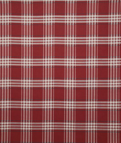 Pindler & Pindler Pacific Plaid Redwood Fabric