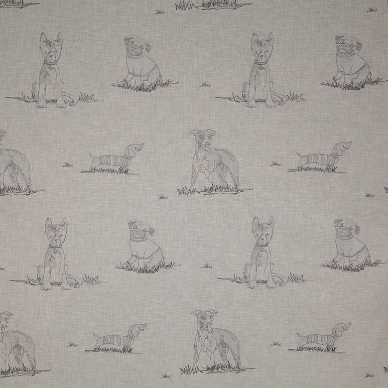 Pindler &amp; Pindler Dog Park Linen Fabric