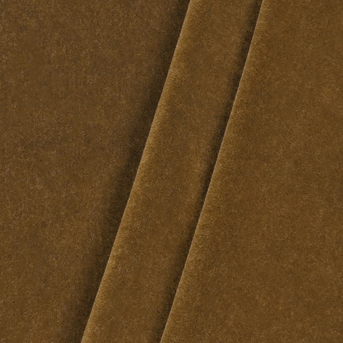 JB Martin Nevada Mohair Velvet Brown Sugar Fabric image 2 of 2