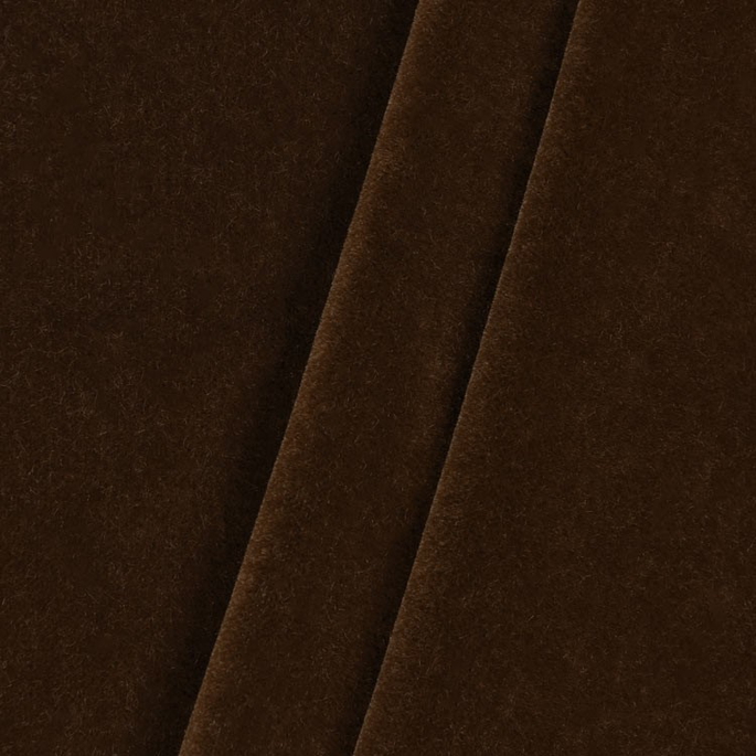 JB Martin Nevada Mohair Velvet Expresso Fabric image 2 of 2