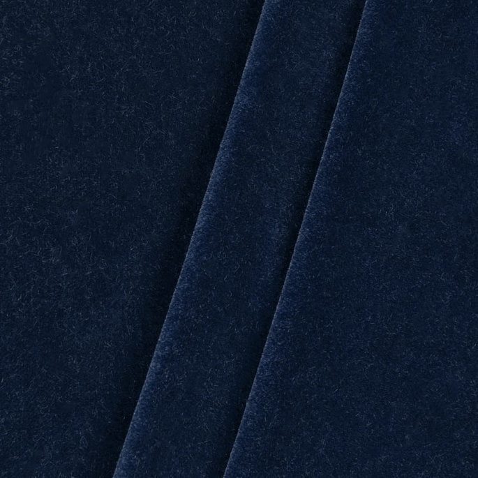 JB Martin Nevada Mohair Velvet Lapis Fabric image 2 of 2