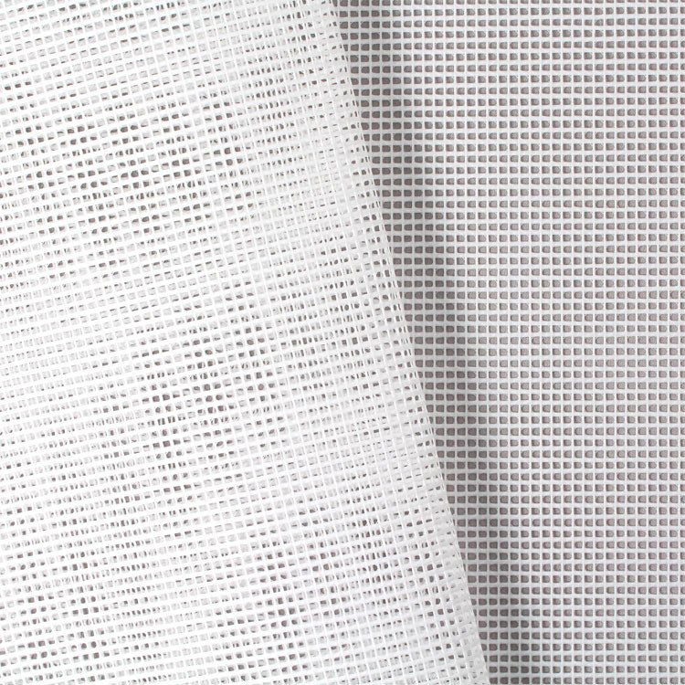 White 9x9 Vinyl Coated Mesh Fabric