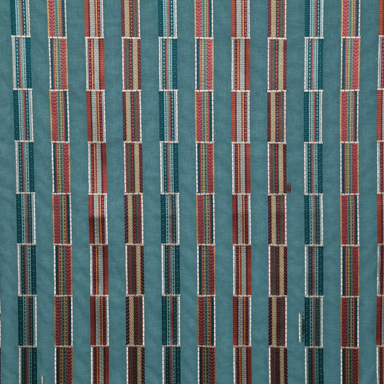 Pindler &amp; Pindler Quade Teal Fabric